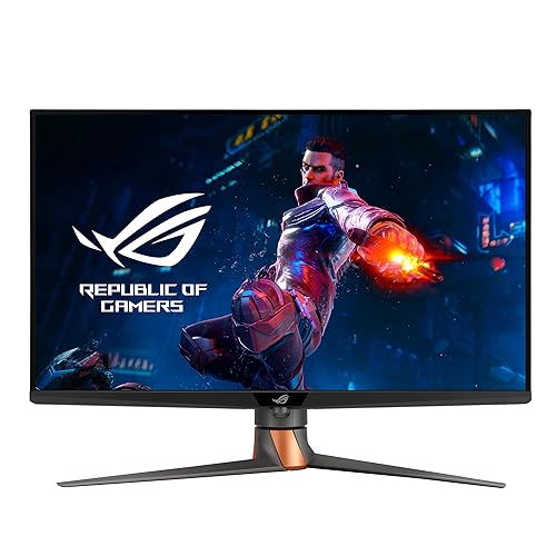 ASUS ROG Swift 32” 4K Mini LED Gaming Monitor (PG32UQXR) -UHD (3840 x 2160), 160Hz, 1ms, Fast IPS, Local dimming, FreeSync Premium Pro, HDMI 2.1, DisplayPort 2.1 with DSC, Quantum Dot, DisplayHDR1000 32 4K 160Hz FreeSync Premium Pro Monitor