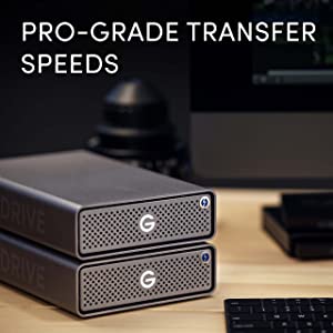 SanDisk Professional 7.68TB G-DRIVE PRO STUDIO SSD - Enterprise-Class Desktop NVMe SSD, Ultrastar SSD Inside, Up to 2600MB/s, Thunderbolt 3 - SDPS71F-007T-NBAAD 7.68TB PRO STUDIO SSD