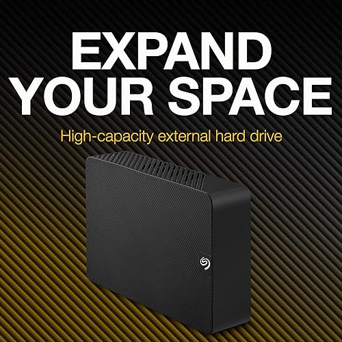 Seagate Expansion Desktop External Back Up Hard Drive 4TB