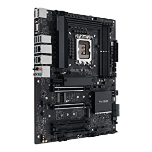 ASUS Pro WS W680-ACE IPMI Intel LGA1700 ATX workstation motherboard,2x PCIe 5.0x16 slot,DDR5,ECC memory,2x2.5 Gb Lan,3xM.2 slots,SlimSAS,BMC header,THUNDERBOLT4 Header,IPMI Expansion card bundled,ACCE