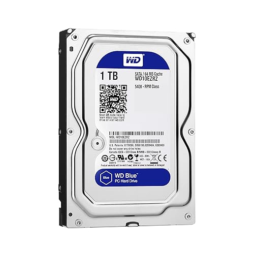 WD WD10EZRZ Internal Hard Drive 8.9 cm / 3.5 Inches 5400 RPM 64 MB SATA Bulk 1 TB Bulk