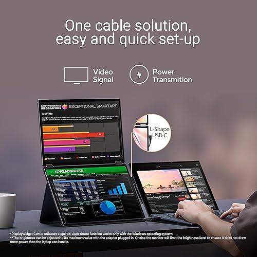 ASUS ZenScreen Duo OLED 14" Portable HDR Monitor