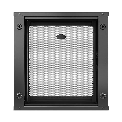 APC/Schneider Electric - AR112SH4 - Netshelter Wx 12u Single Hinged Wall-Mount Enclosure 400mm Deep