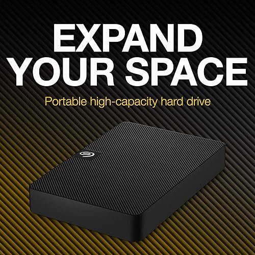 Seagate Expansion STKM4000400 4 TB Portable Hard Drive - External - Black
