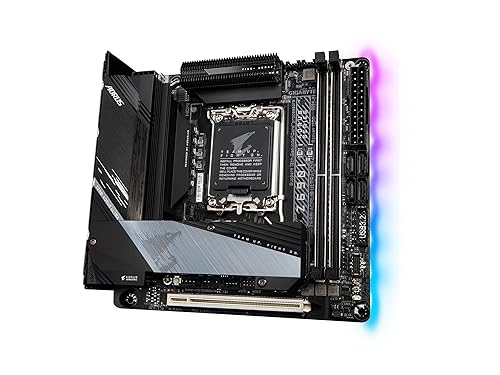 GIGABYTE Z690I AORUS Ultra DDR4 (LGA 1700/ Intel Z690/ Mini-ITX/ DDR4/ Dual M.2/ PCIe 5.0/ USB 3.2 Gen2X2 Type-C/WiFi 6/ Intel 2.5 GbE LAN/Gaming Motherboard)
