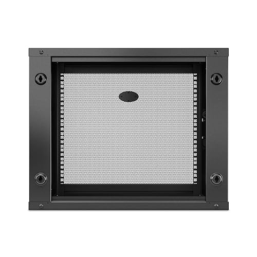 APC/Schneider Electric - AR109SH4 - Netshelter Wx 9u Single Hinged Wall-Mount Enclosure 400mm Deep