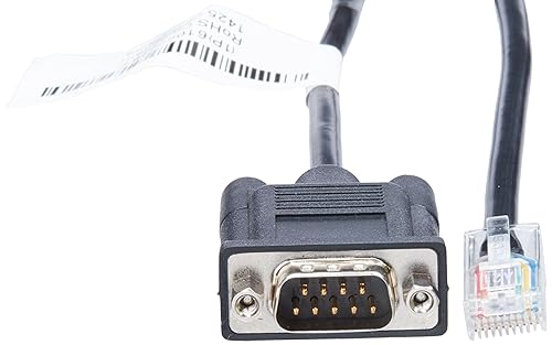 Digi RJ45 to DB9 Cable - RJ-45 Male - DB-9 Male - 4ft
