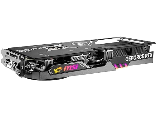 MSI Gaming GeForce RTX 4070 12GB GDRR6X 192-Bit HDMI/DP Nvlink TORX Fan 4.0 Ada Lovelace Architecture Graphics Card (RTX 4070 Gaming X Trio 12G)