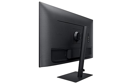 SAMSUNG ViewFinity S60A Series 24-Inch WQHD (2560x1440) Computer Monitor, 75Hz, HDMI, DisplayPort, HDR10 (1 Billion Colors), Height Adjustable Stand, TUV-Certified (LS24A608NANXGO),Black 24-inch 2023 Refresh Display + HDMI Ports