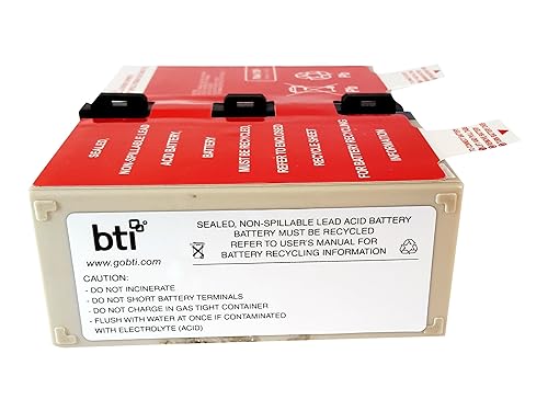 BTI- Battery Tech. APCRBC123-SLA123 Battery