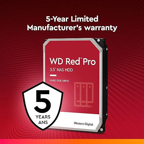 Western Digital Red Pro NAS Hard Drive - 10 TB
