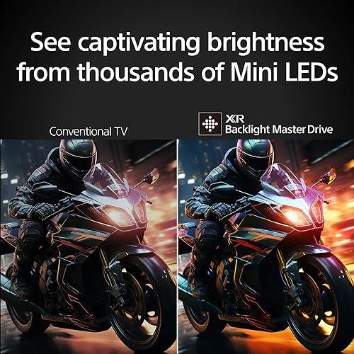 Sony 85 Inch Mini LED QLED 4K Ultra HD TV BRAVIA 7 Smart Google TV with Dolby Vision HDR and Exclusive Features for Playstation®5 (K-85XR70) 85"