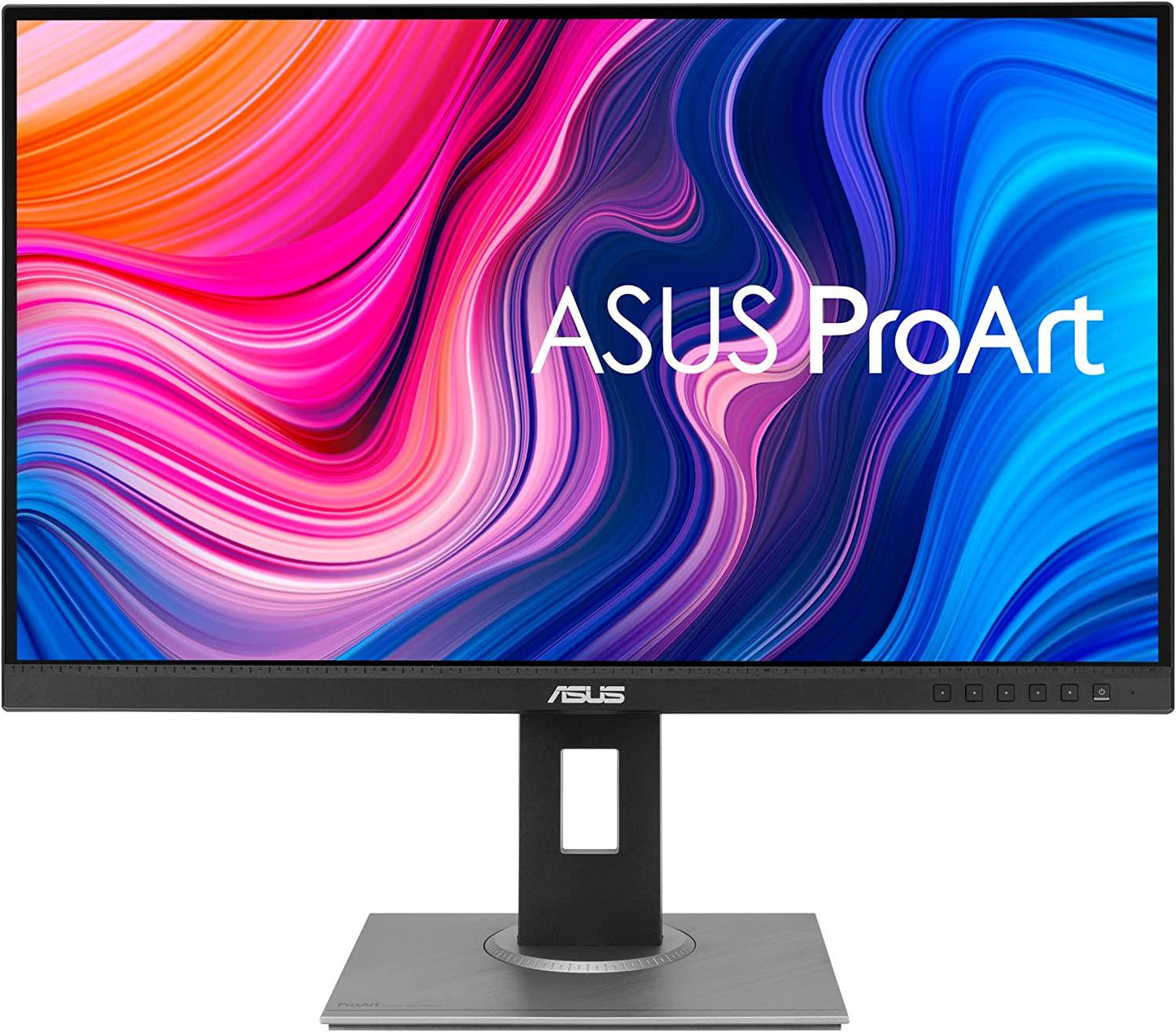 ASUS ProArt Display PA278QV 27” WQHD (2560 x 1440) Monitor, 100% sRGB/Rec. 709 ?E < 2, IPS, DisplayPort HDMI DVI-D Mini DP, Calman Verified, Eye Care, Anti-glare, Tilt Pivot Swivel Height Adjustable