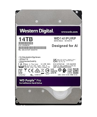 Western Digital Purple Pro WD141PURP 14 TB Hard Drive