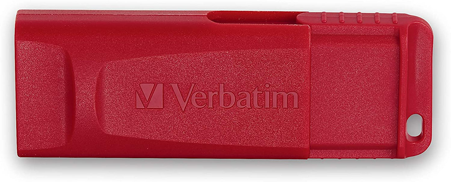 Verbatim 64GB Store 'n' Go USB Flash Drive - PC / Mac Compatible - Red 64 GB