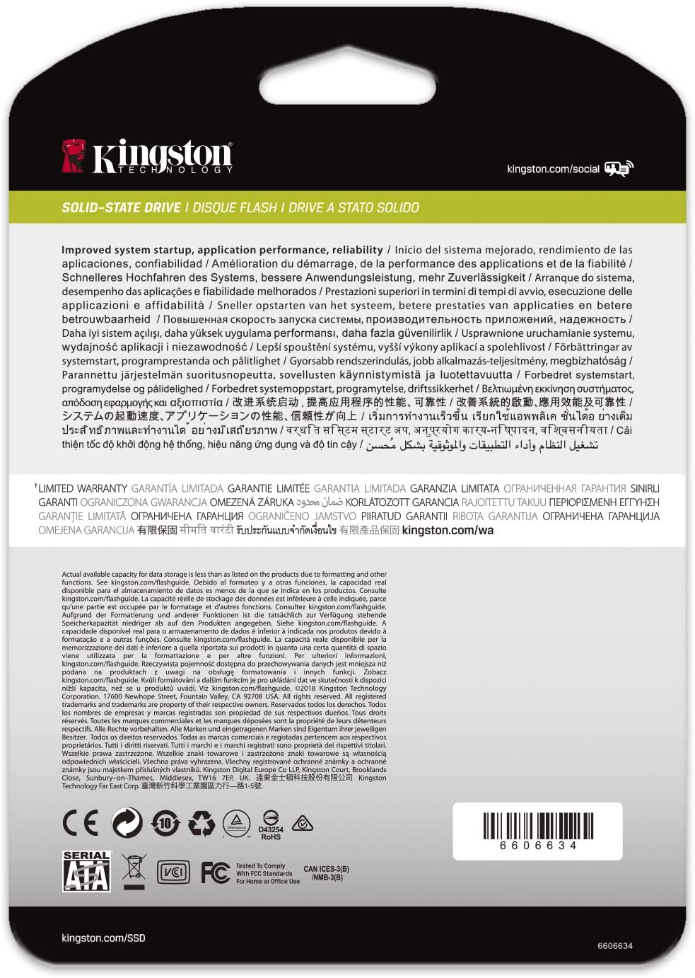 Kingston Data Centre DC500M, SEDC500M/3840G, Enterprise Drive a Stato Solido - SSD 2.5” 3840 GB