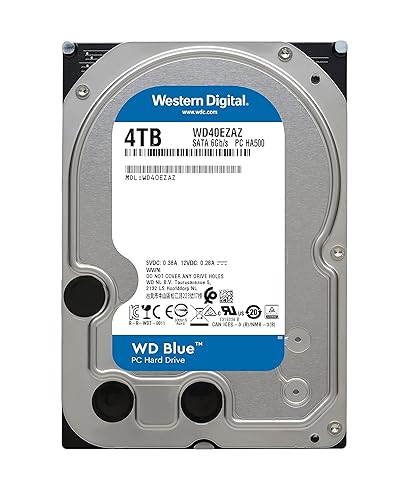 Western Digital Blue WD40EZAZ 4 TB Hard Drive 3.5 Internal