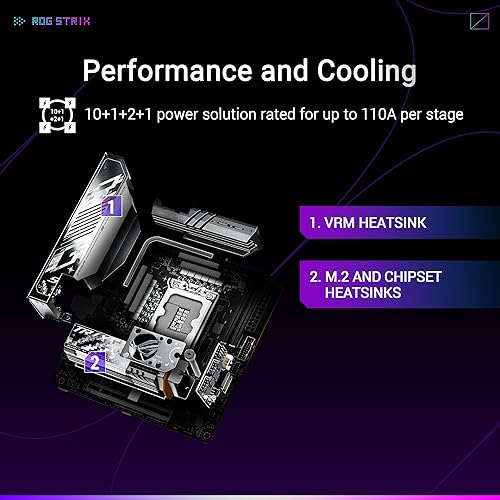 ASUS ROG STRIX Z890-I GAMING WIFI LGA 1851 Mini-ITX Motherboard