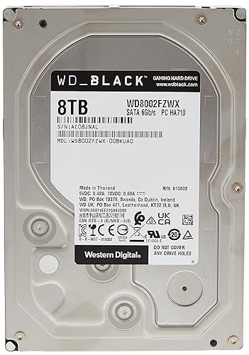 Western Digital Black 8TB 3.5 Hard Disk Drive