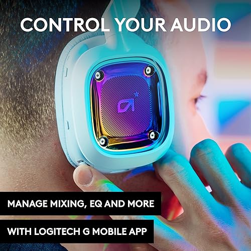 Logitech G Astro A30 Lightspeed Wireless Gaming Headset, Bluetooth, Dolby Atmos/3D Audio Compatible, Detachable Boom, 27h Battery, for Xbox, PS5, PS4, Nintendo Switch, PC, Android - White White Headset Xbox Series X|S, PC/Mac