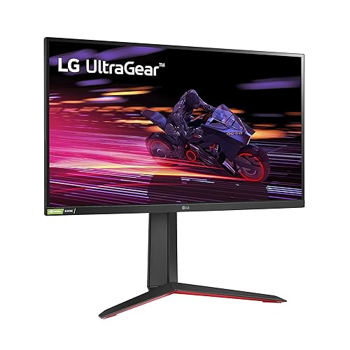 LG Ultragear 27GP750-B 27” FHD Gaming Monitor - IPS, 240Hz, 1ms, NVIDIA G-SYNC & AMD FreeSync Premium, HDR10, Adjustable Stand, sRGB 99%, Crosshair, Black Stabilizer