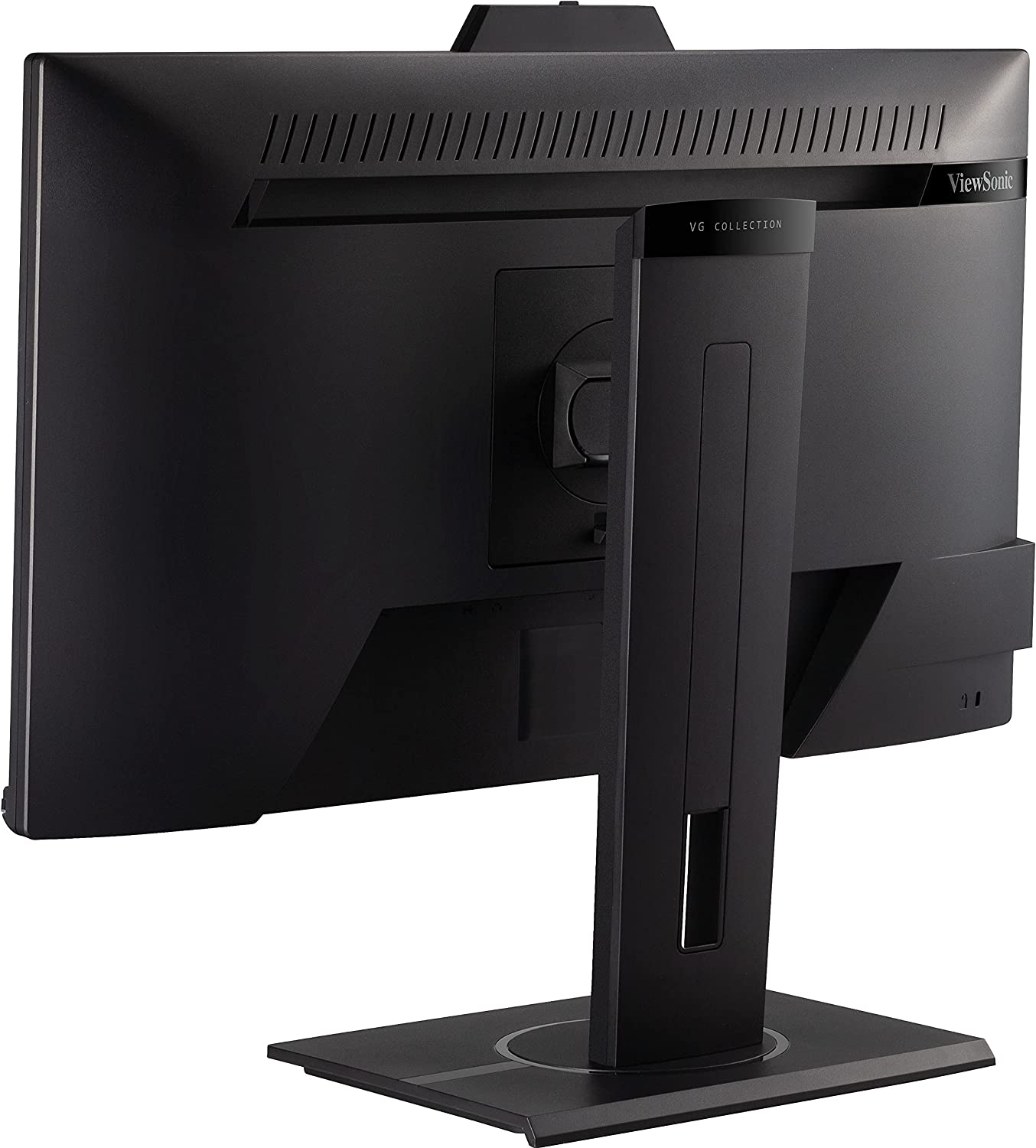 ViewSonic VG2440V 24 Inch 1080p IPS Video Conferencing-Monitor with Integrated 2MP-Camera, Microphone, Speakers, Eye Care, Ergonomic Design, HDMI DisplayPort VGA Inputs for Home and Office 24-Inch WebCam