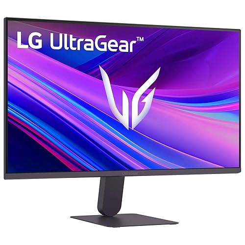 LG 24G411A-B 24-inch Ultragear Full HD (1920 x 1080) IPS Gaming Monitor, 144Hz (O/C), 1ms MBR, NVIDIA G-Sync Compatible, AMD FreeSync, HDR10, HDMI, DisplayPort, Slim Stand, Black 24" 144Hz FHD 1920 x 1080