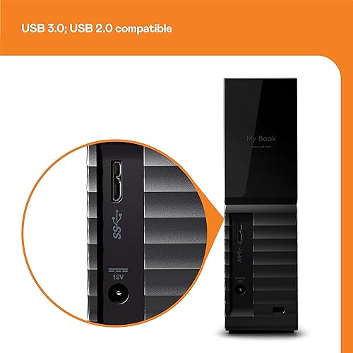 Western Digital WD My Book WDBBGB0120HBK 12 TB Desktop Hard Drive - External - Black