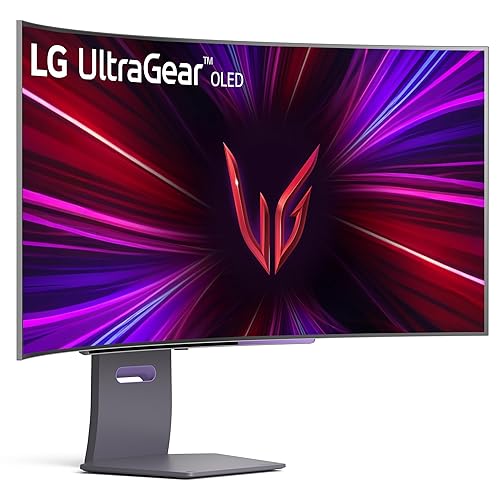 LG 45'' Ultragear™ OLED 800R Curved Gaming Monitor WQHD with 240Hz Refresh Rate 0.03ms Response Time 45