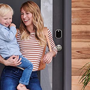Yale Assure Lock SL - Key-Free Touchscreen Door Lock in Satin Nickel Satin Nickel Key-Free Touchscreen Lock Only