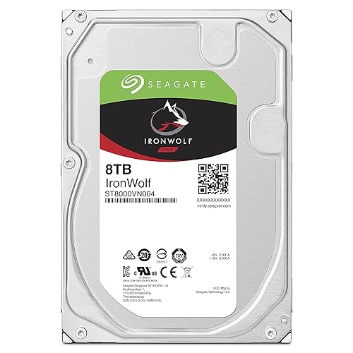 Seagate IronWolf ST8000VN004 Internal Hard Drive 3.5 8000 GB Serial ATA III