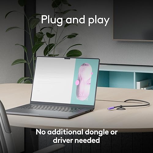 Active USB Cable | Single-Cable BYOD Connection with MeetUp 2 | Video Conferencing Accessory for Small Rooms