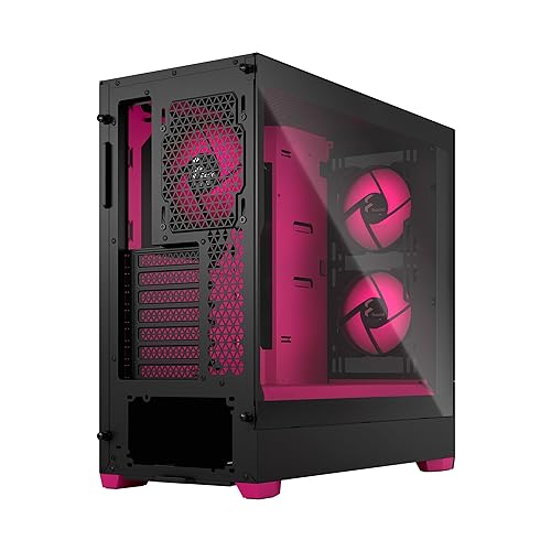 Fractal Design Pop Air RGB Magenta Core Tempered Glass Clear Tint
