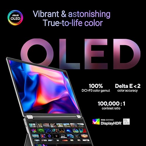 ASUS ZenScreen Duo OLED 14" Portable HDR Monitor