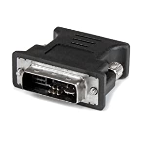 StarTech.com USB 3.0 to DVI / VGA Adapter - 2048x1152 - External Video & Graphics Card - Dual Monitor Display Adapter Cable - Supports Mac & Windows (USB32DVIPRO) USB 3.0 to DVI Adapter