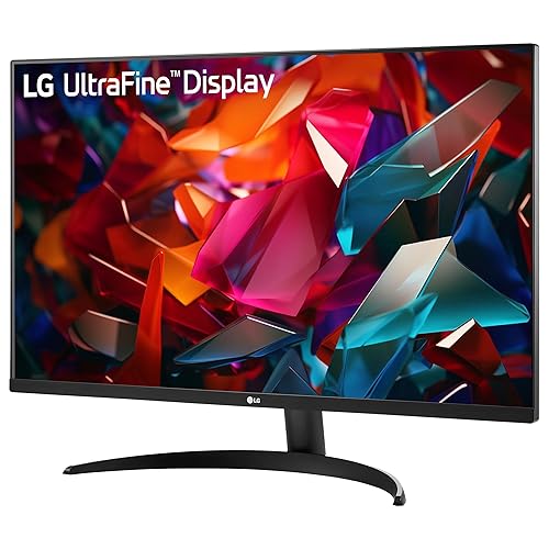 LG Ultrafine 4K HDR Monitor 32UR500K - 31.5" Ultrafine 4K HDR Monitor | HDR10 with DCI-P3 90% (Typ.) | Dynamic Action Sync/Black Stabilizer | Stereo Speaker with Waves MaxxAudio®
