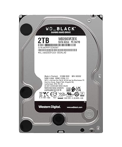 Western Digital WD2003FZEX 2TB 3.5? Internal Hard Drive – Black