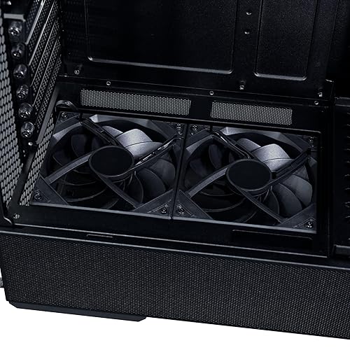 Lian Li LANCOOL 207 Digital ATX Computer Case w/Integrated LCD Screen, Mesh-Centric Panels Mid-Tower PC Case w/ 2 x 140x40x30mm PWM Fans, 2 x 140mm Fans Pre-Installed, Side or Rear-Mount PSU