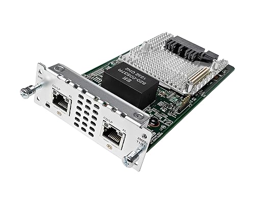 Cisco NIM-2MFT-T1/E1= Fourth-Generation Multi-Flex Trunk Voice/Clear-Channel Data T1/E1 - Expansion Module