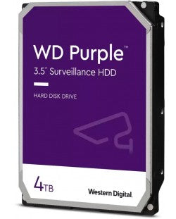 Wd Vgradni Trdi Disk PURPLE 4 TB SATA3, 6 Gb/s, 256 MB, WD43PURZ