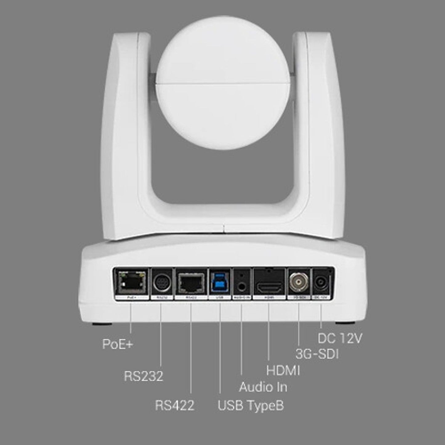 AVer Pro AV PTZ310UNV2 8 Megapixel Indoor 4K Network Camera - Color - TAA Compliant - H.264, H.265, MJPEG - 3840 x 2160 - 3.90 mm- 46.80 mm Varifocal Lens - 12x Optical - 60 fps - Exmor CMOS - HDMI - Ceiling Mount
