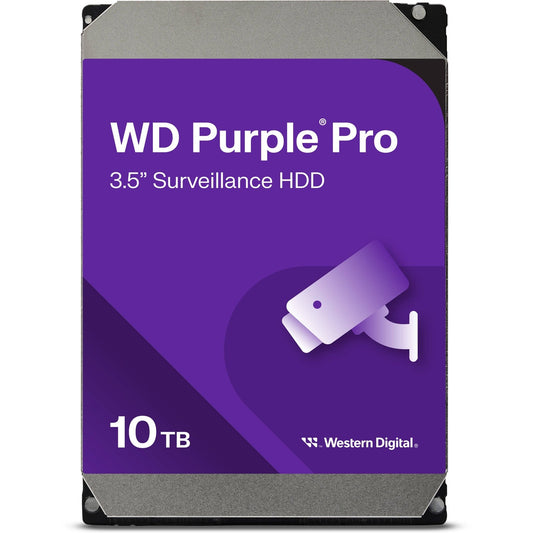 WD HDD Purple Pro 10TB 3.5 SATA 6GBs 512MB HDD Purple Pro 10TB 3.5 SATA 6GBs 512MB