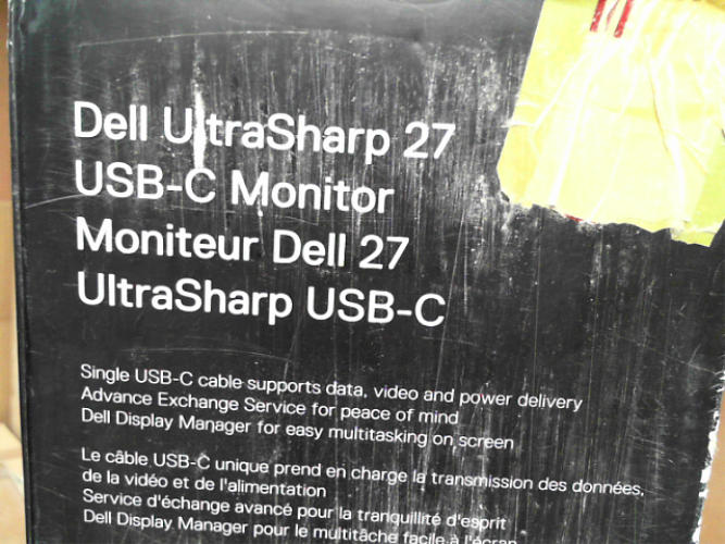 OPEN BOX - Dell UltraSharp 27" USB-C Monitor: U2719DC