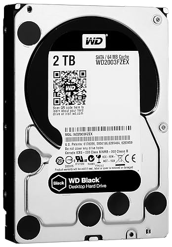 Western Digital WD2003FZEX 2TB 3.5? Internal Hard Drive – Black