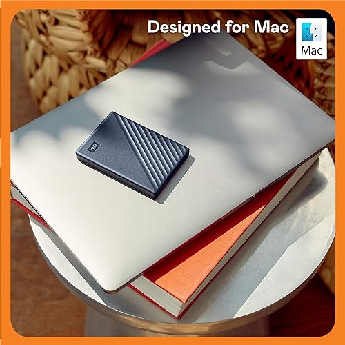 Western Digital My Passport For Mac External Hard Drive 5000 GB Blue