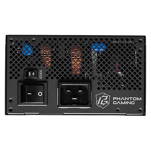 ASRock PG 1600G ATX 3.1 1600W Power Supply PCle5.1 Fully Modular Japanese Capacitor Phantom Gaming PG-1600G 80 Plus Gold Cybenetics Platinum 12V-2x6 Cables Gold Phantom Gaming 1600W
