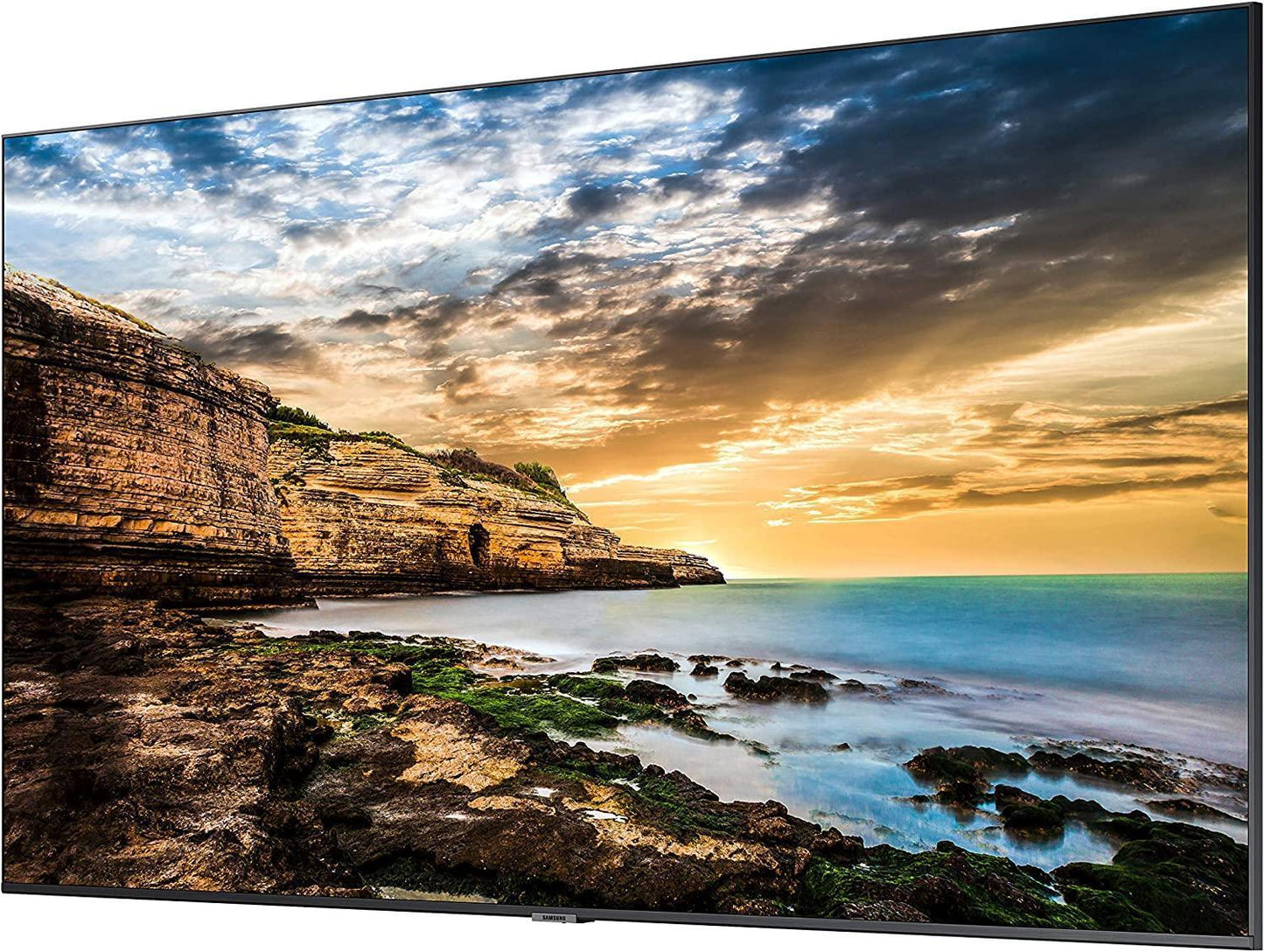 SAMSUNG Business QE43T 43-inch 4K UHD 3840x2160 LED Commercial Signage Display, HDMI, USB, Speakers, 3-Yr Wrnty, 16/7 Operation, 300 nit (LH43QETELGCXZA), Black