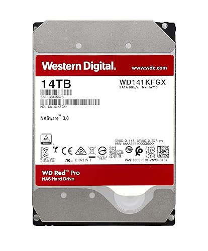 Western Digital Red Pro NAS Hard Drive - 14 TB