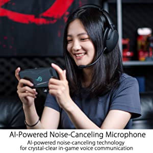 ASUS ROG Strix Go 2.4 Wireless Gaming Headset with USB-C 2.4 GHz Adapter | Ai Powered Noise-Cancelling Microphone | Over-ear Headphones for PC, Mac, Nintendo Switch, and PS5/4 Strix Go 2.4 (Wireless) Headphones