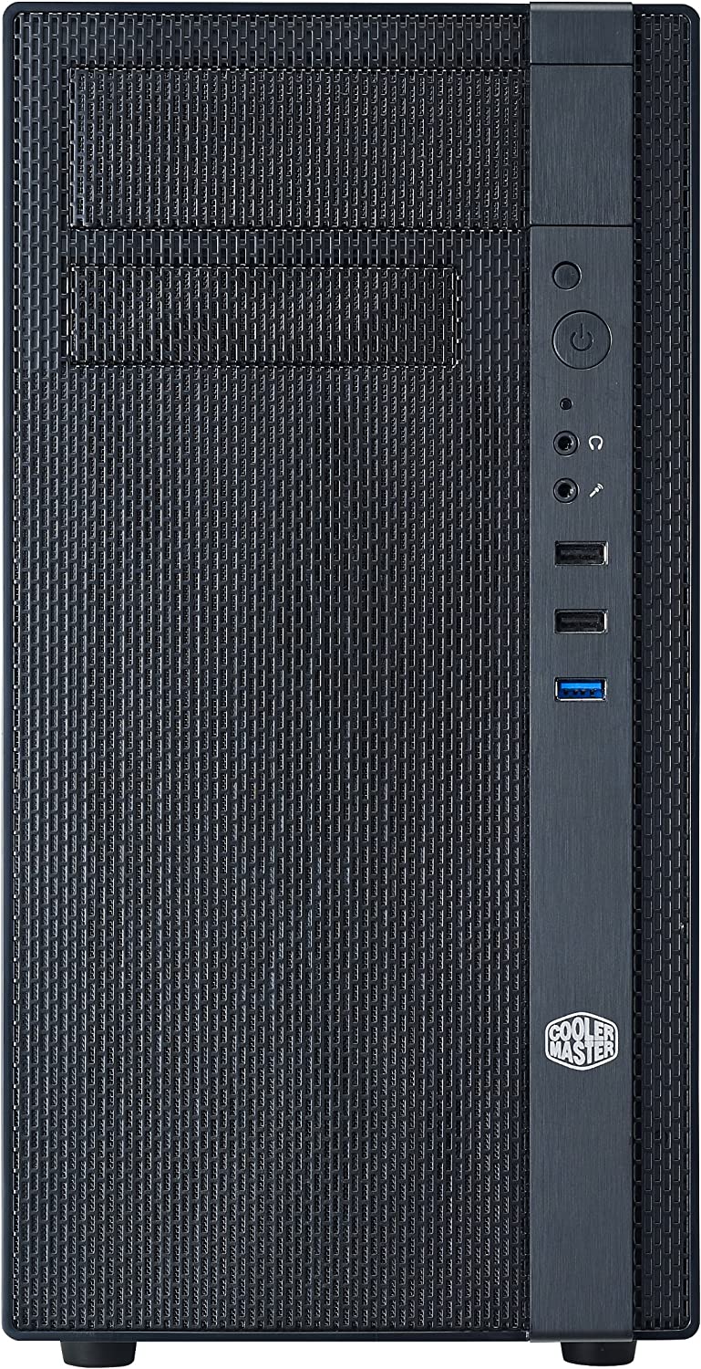 Cooler Master N200 - Mini Tower Computer Case with Fully Meshed Front Panel and mATX/Mini-ITX Support Micro-ATX Tower N200